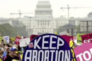 Un millón de personas defiende el aborto en Washington