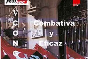 Con el lema «Combativa y Eficaz» se clebrará el V Congreso FESIBAC-CGT