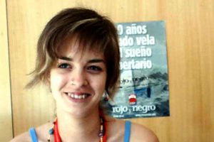 Aida Quilez Díaz afiliada al Sindicato de Transportes de Zaragoza