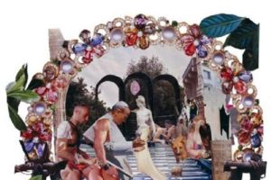 Un ’collage’ que fusiona iconografía religiosa y sexual irrita al Obispado de Ibiza