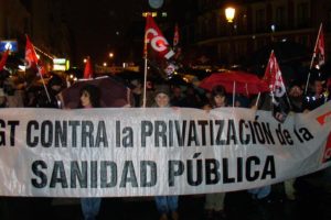 “Madrid con el Severo Ochoa y en defensa de la Sanidad Pública”