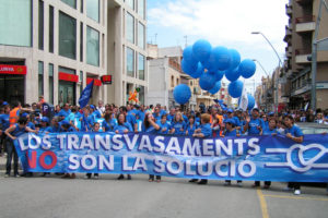 Multitudinaria manifestación el 18 de mayo en Amposta contra el trasvase del Ebro hacia Barcelona