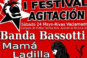 El Ayuntamiento de Rivas Vaciamadrid (IU) cede a las presiones ultraderechistas y prohibe que actúe Banda Bassotti en el Festival Agitación