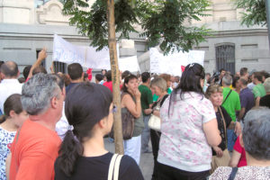 Concentración este mediodía en Madrid contra la privatización de las instalaciones deportivas municipales