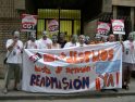 CGT Murcia, concentración contra despidos y sanciones en Telefónica