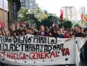 Málaga : Casi un millar de universitarios se manifiestan al grito de ’No a Bolonia’