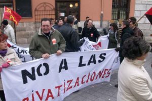 La CGT salió a la calle en contra de las privatizaciones y a favor del tejido industrial de Castilla y León