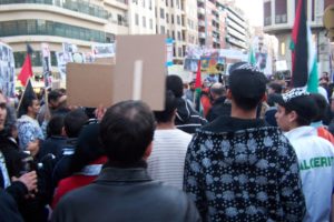 Imágenes de la manifestación del 17 de enero en Valencia contra el genocidio del pueblo palestino