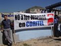 Madrid : Un centenar de personas se concentra frente a Coritel para protestar por los despidos
