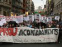 Miles de manifestantes el 28 de marzo en Barcelona para exigir que la crisis la pague el capital