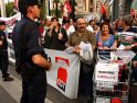 Galería : imágenes de la manifestación en Madrid en defensa de la Sanidad Pública y la entrega de 400.000 firmas por la derogación de la Ley 15/97