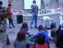 Crónica y fotos de la concentración en solidaridad con Atenco el 4 de mayo en Zaragoza