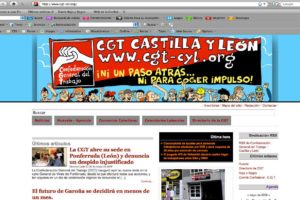 CGT de Castilla y León estrena nueva web : www.cgt-cyl.org