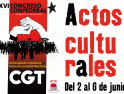 [Actualizado] Málaga. Actos Culturales en el XVI Congreso Confederal de CGT