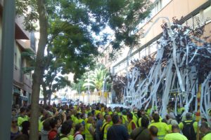Contra los despidos de 85 trabajadores/as en Parcs i Jardins de Barcelona