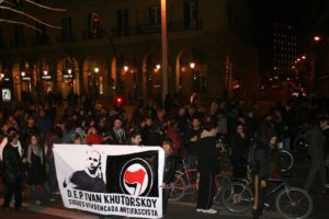 Zaragoza : Mani Antifascista 21N