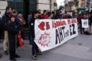 Concentración en Bilbao contra el TAV (15 enero)
