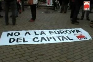 Videos «CGT planta cara en La Granja Segovia a la Europa del capital»