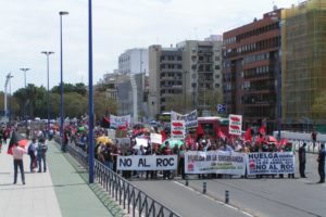 CGT Enseñanza : Manifestación en Sevilla y Huelga en Andalucía (14 de abril)