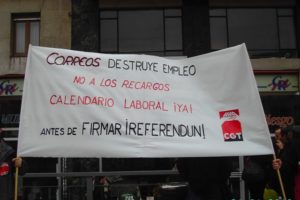 Huelga Correos : Datos de Asturias (21 abril)