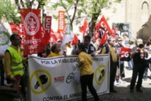 Huelga Correos : Huelga y Manifestación en Toledo (29 abril)