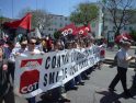 1º de mayo en Sevilla : 5000 personas en la manifestación conjunta