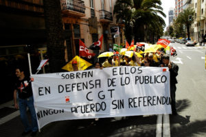 Huelga Correos : Datos movilizaciones de Las Palmas y Tenerife (11 mayo)