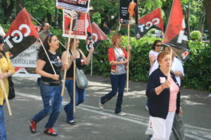 1º de mayo en Puertollano (Ciudad Real) : por segundo año la CGT ocupa las calles