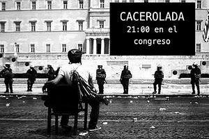 8J en Madrid : Cacerolada al atardecer