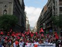 8J en Barcelona : Multidinaria manifestación de CGT (2)