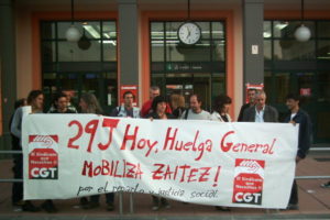 Jornada de Huelga 29J en Iruñea. Valoración y crónica
