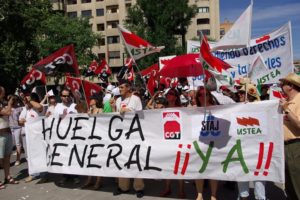 8J en Granada : Imágenes de una huelga