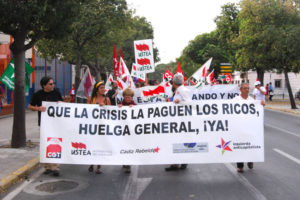 8J en Cádiz : Manifestación