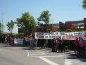 Madrid : CGT ante la sede de Ford exige la readmisión de Paqui Cuesta