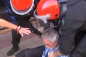 Cargas y agresiones de la Ertzaintza durante la Huelga (video)