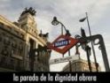 Manifiesto de apoyo a la huelga del metro de Madrid