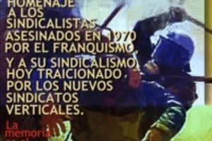 Granada hoy : 40 aniversario del asesinato de 3 trabajadores