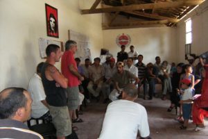 CNT-F y CGT visitan a los mineros de Khouribga (Marruecos)