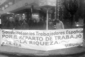 Solidaridad desde Uruguay con la Huelga General