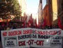 Manifestación CGT-CNT-ESK en Vitoria