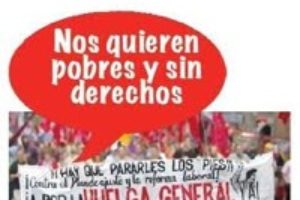 300 vecinos de la comarca se concentran para apoyar a los mineros encerrados en Velilla (Palencia) por impago de salarios