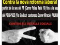 8 septiembre, Palma de Mallorca : Manifestación CGT-CNT-CTA contra la Reforma Laboral
