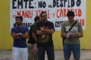 Por la Readmisión de Manu Vidal, delegado sindical de CGT despedido por EMTE Service Tarragona