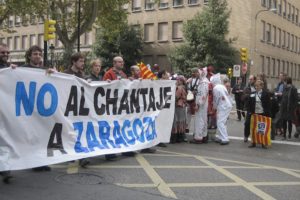 Manifestación «Aquí hay vida. Yesa NO» (Zaragoza, 14 nov)