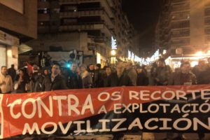 [Fotos] Manifestación Huelga de Consumo en Vigo (21D)