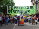 Movilizaciones contra el proyecto de embalse de Biscarrués