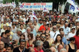 Otra huelga general paralizó Grecia el 23 de febrero