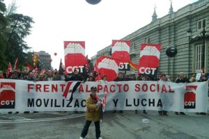 Miles de personas se manifiestan en Madrid contra el pacto social, por los derechos sociales y la justicia ambiental