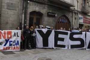 Protesta contra el embalse de Yesa (12 marzo)