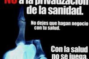 Concentraciones en el Hospital Clínico de Valladolid contra las privatizaciones